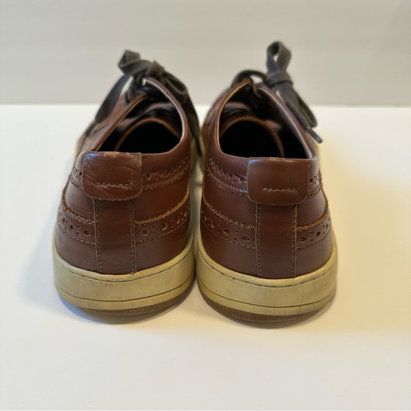 Johnston and Murphy 1850 Men's Allister Wingtip Sneaker in Brown Size 11… - Picture 4 of 7